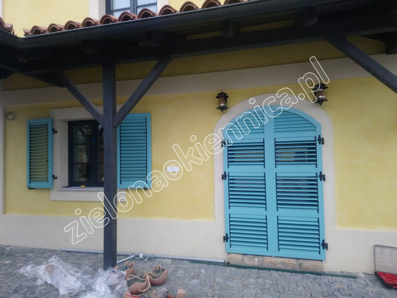 Okiennice aluminiowe same skrzydła