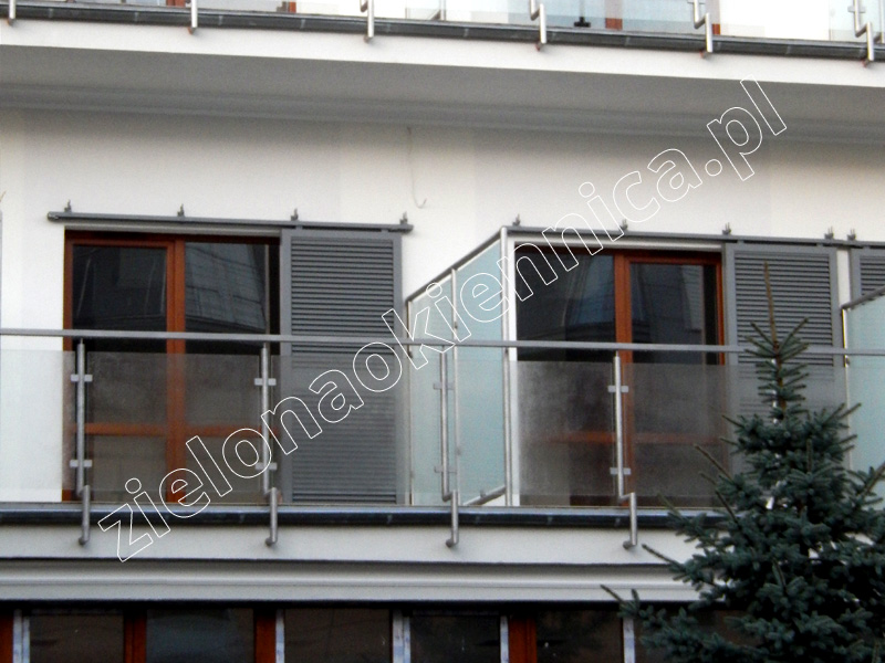 Okiennice aluminiowe przesuwne