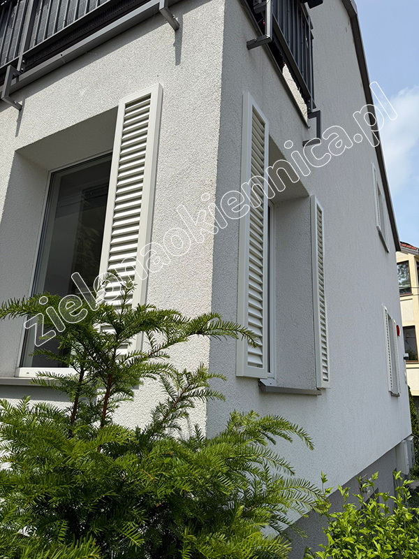 Okiennice dekoracyjne aluminiowe