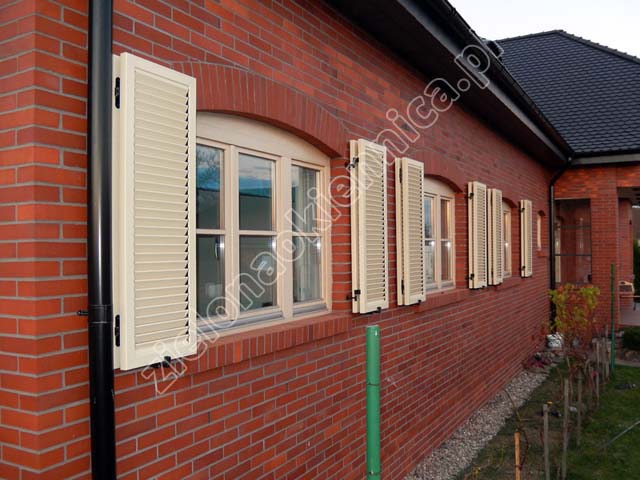 Okiennice aluminiowe same skrzydła