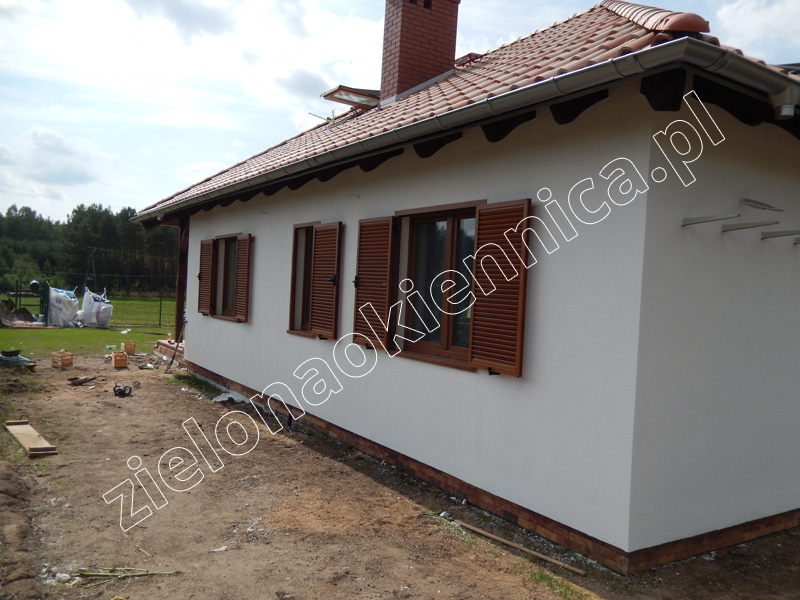 Okiennice aluminiowe w ramie